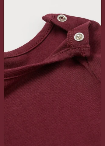Бордовое платье H&M (304360487)