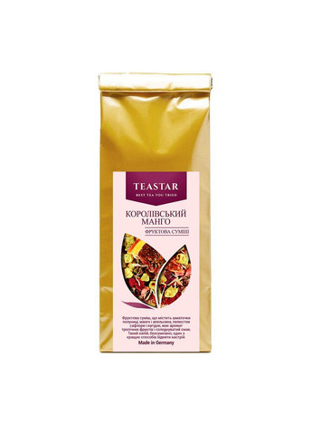 Чай Королевский манго фруктовая смесь с добавками рассыпной 50г PA 91356 Tea Star (284722990)