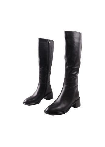 сапоги женские черные натуральная кожа Lady Marcia