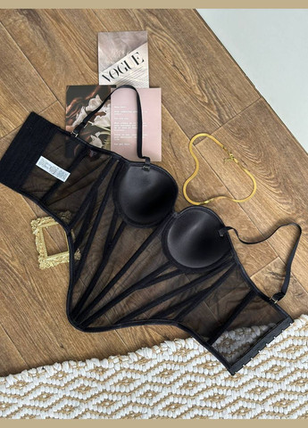 Корсет-бюстье черный No Brand (331172725)