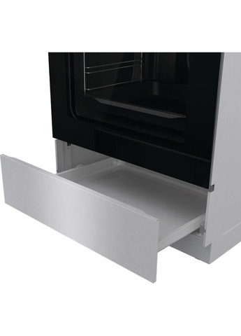 Плита GKS6C70XJ комбінована, 71л, 60x60см, дисплей, емальовані реш, програматор IconLed,нерж Gorenje (361965894)