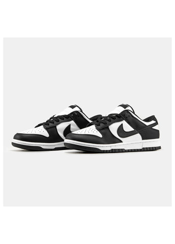 Черно-белые кроссовки унисекс Nike SB Dunk Low