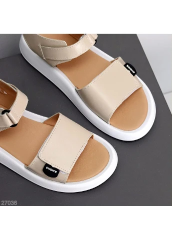 Шкіряні босоніжки No Brand (388910418)