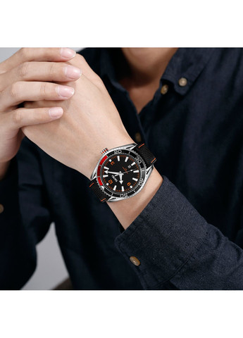 Часы 9291OG Orange мужские кварцевые стрелочные с календарем водонепроницаемые до 30 м ProDobro (367266186)