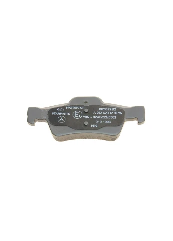 Колодки гальмівні (задні) MB E-class (W211/W212)/S-class (W220/W221) 98- MERCEDES 007420672095 UA63 Mercedes-Benz (332797800)