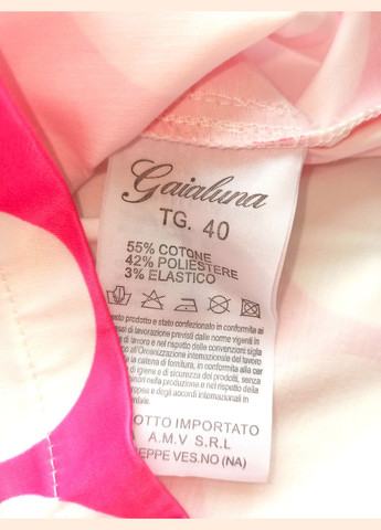 Шорти для дівчини GE650755 рожево-білі в горохи (140 см) Gaialuna (280931078)