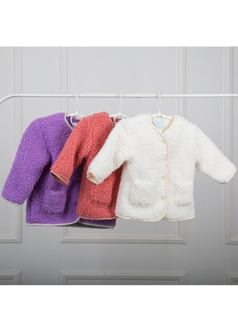 Кардиган утеплений для дівчаток букле Trendy Tot 03-01553_000006676 (370972603)