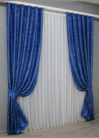 Комплект жаккардовых штор, коллекция "Вензель" 475ш VR-Textil (317638642)