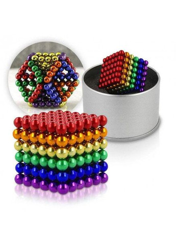 Магнитный конструктор Нео Разноцветный, магнитная игрушка неокуб Neocube (365813217)