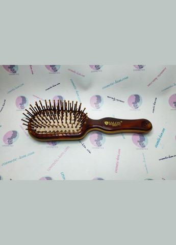 Масажна щітка для волосся 8932ТТ фігурна моленька з пластиковими зубцями Salon Professional (299484499)