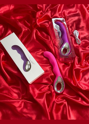 Силіконовий вібратор Anna для точки G Рожевий No Brand (340914577)