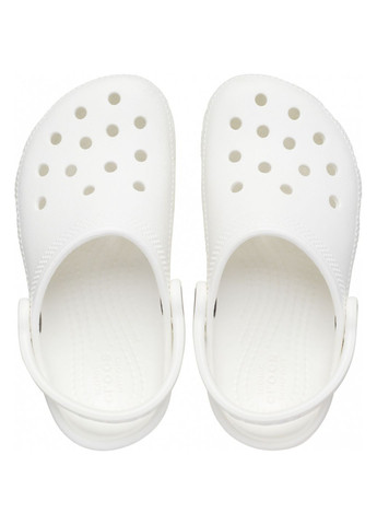 Белые сабо classic clog white m4w6-36-23 см 10001-w Crocs
