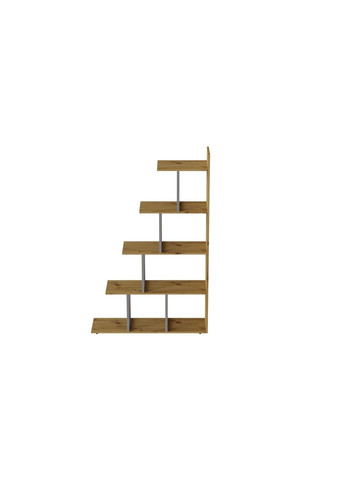 Етажерка Стелла 1600x1020x300 Сірий метал ДСП Дуб Артізан (FRD-105490) Ferrum-decor (353500971)