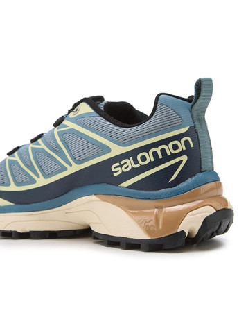 Бежевые демисезонные кроссовки мужские salomon xt-6 lab boa beige blue саломон xt-6 No Brand