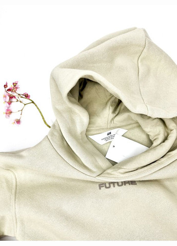Худі 116 см бежевий артикул Л1081 H&M (329033974)