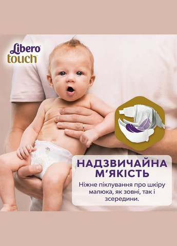 Підгузки на липучках Touch 6 (13-20 кг), 36 шт. Libero (327223322)
