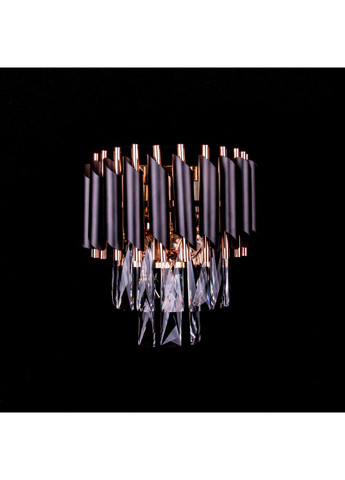 Хрустальная бра на 2 лампочки E1772/2W/BK+FG No Brand (352230144)