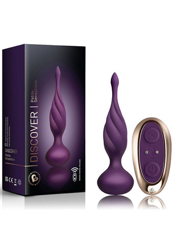 Анальная вибропробка Rocks Off Petite Sensations Discover Purple Rocks-Off (317256950)