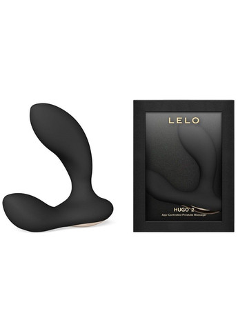 Смарт-масажер простати Hugo 2 Black, 2 мотори, підвищена потужність Lelo (341528211)