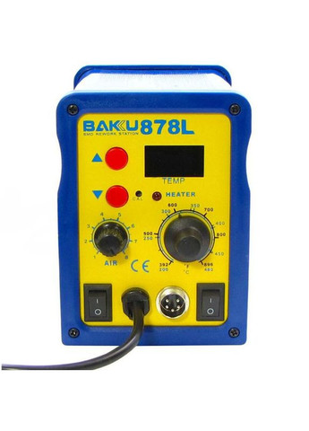 Паяльна станція BK878L фен, паяльник, цифрова індикація Baku (322567228)