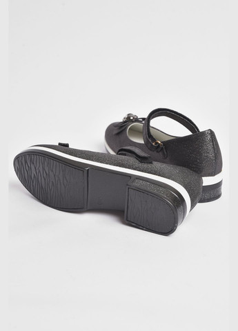 Туфлі дитячі для дівчинки темно-сірого кольору Let's Shop (289456763)