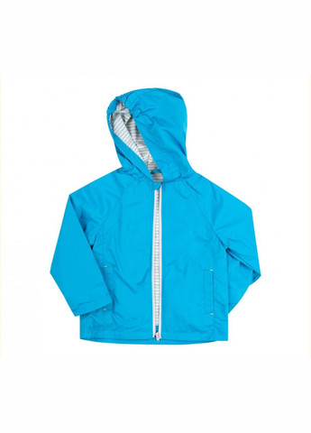Блакитна куртка вітровка для хлопчика Бембі