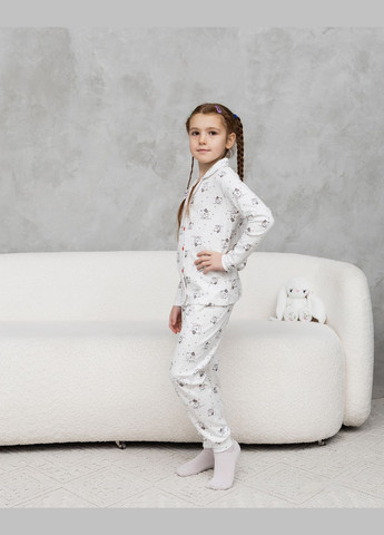Белая пижама на девочку Nicoletta