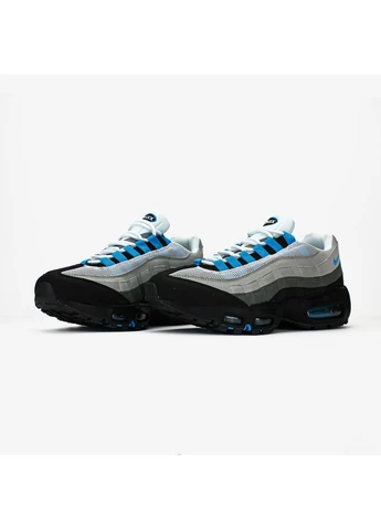 Блакитні кросівки чоловічі nike air max 95 og 'blue spark' | найк еір макс 95 блакитні демісезон No Brand