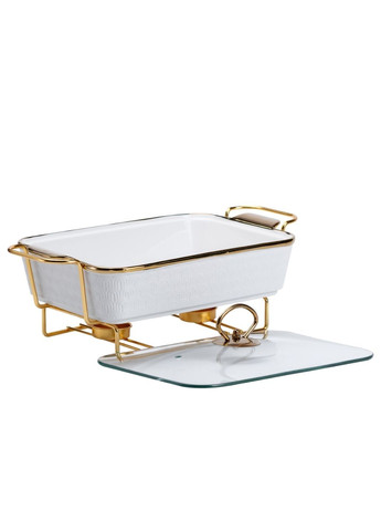 Марміт HP1014 порцеляновий 1.5 л 35×19×11.5 см Білий Yiwu (367108896)