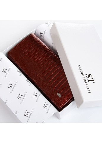 Женский кожаный кошелек на магнитах Sergio Torretti W501-2 (355312366)