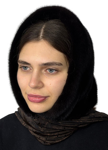 Норковый платок женский Меховой Стиль Ракушка (261333030)