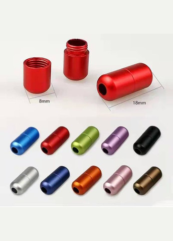 Наконечники еглети для шнурків без зав'язок як додаткові фіксатори 1 пара сині No Brand (324834242)