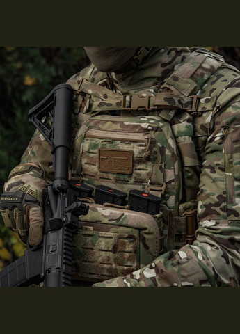 Нашивка AR-15 Velcro/PVC Coyote M-TAC (315047550)