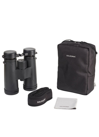 Бинокль 100 10 х 42 Водонепроницаемый Черный Solognac (336550305)