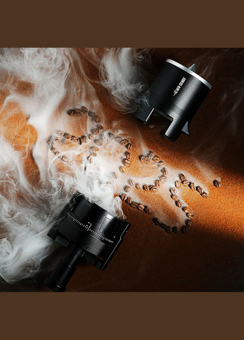 Дозувальна воронка для кави 58 мм SE Pro Espresso Shaker Funnel Obsidian black (DR5566-OS) MHW-3BOMBER (366653436)