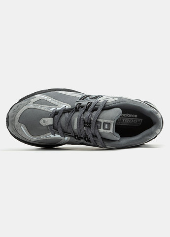 Сірі Осінні кросівки чоловічі і жіночі new balance 1906 grey black | нью баланс 1906 сірі No Brand