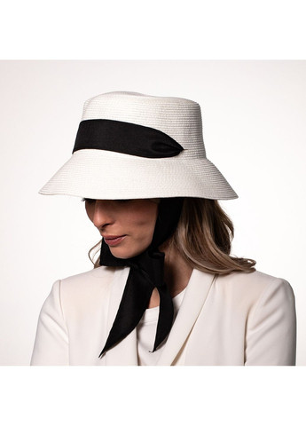 Панама жіноча одностороння папір біла ЛЕЯ LuckyLOOK 444-454 (322792664)