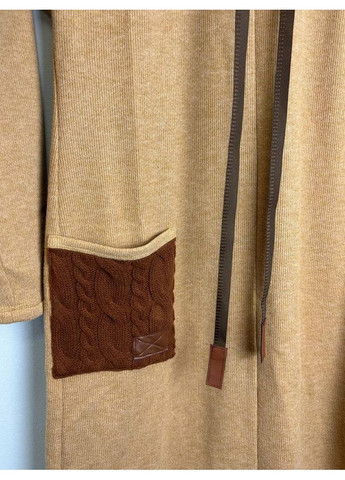 Комбінована повсякденний жіноче повсякденне в’язане плаття джолі mkpr2712-1 Modna KAZKA