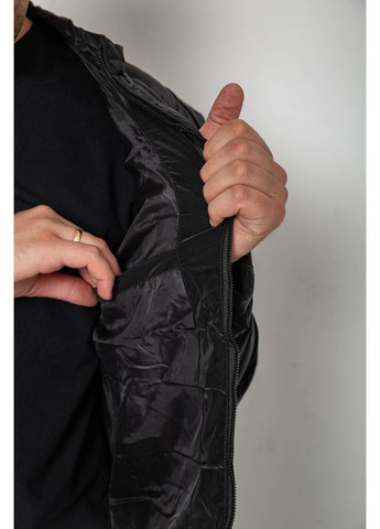 Черная демисезонная куртка мужская демисезонная Ager 214R822К