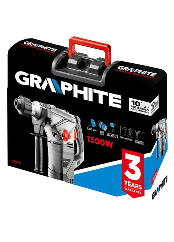 Перфоратор 1500 Вт (58G862) Graphite (324021782)