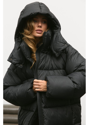 Чорний зимній Пуховик Twice