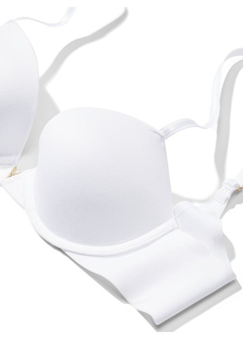 Белый бюстгальтер push-up plunge bra white Victoria's Secret