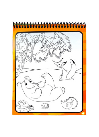 Водная разрисовка "Играй и учись" Животные (Z183-1A) Maya Toys (293484483)