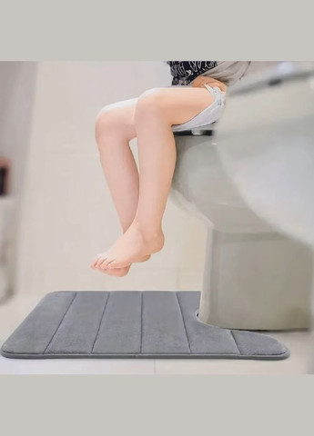 Набор 3-х ковриков для ванной комнаты "Lines XL" с эффектом памяти 120х50 + 80х50+60х50 см (7802715) No Brand (347338298)