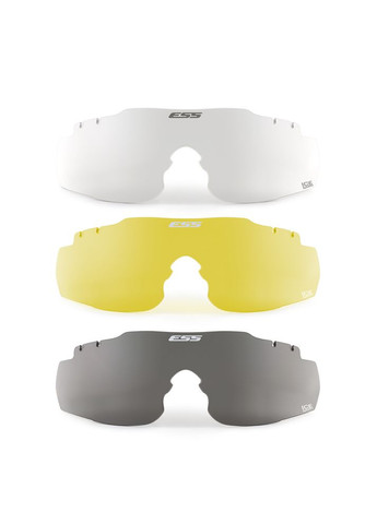 Очки защитные серии ICE NARO 3LS Kit Black ESS (315880835)