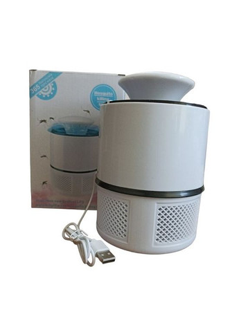 Пастка-світильник від комарів та комах Lightning Mosquito Lamp JT-Z01 від USB Біла No Brand (278769732)