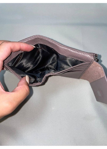 Жіночий шкіряний маленький компактний гаманець магнитна застібка пудра Vermari (370381561)