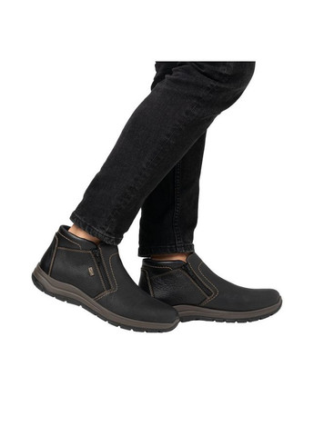 Черные зимние ботинки 03673-00 размер Rieker