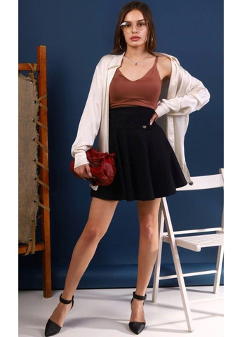 Спідниця жіноча мереживо чорна BSZZ (305847677)