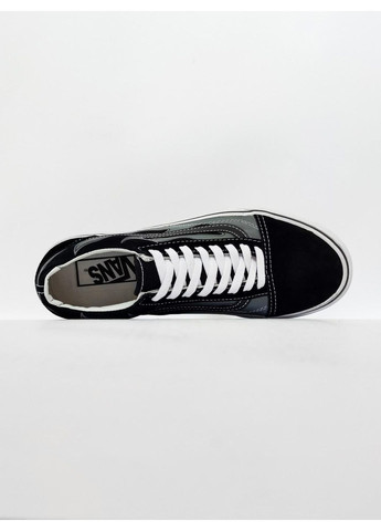 КЕДИ ЖІНОЧІ VANS OLD SKOOL FLAME BLACK ВАНС ОЛД СКУЛ No Brand чорні демісезони (367175825)